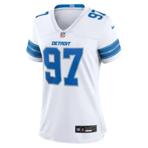 Aidan hutchinson detroit lions nike womens game jersey White M