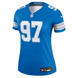 Aidan hutchinson detroit lions nike womens legend player performance top Blue M