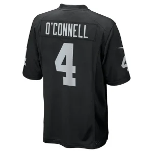 Aidan oconnell las vegas raiders nike game jersey Black L