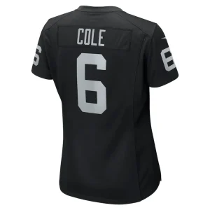 Aj cole las vegas raiders nike womens game jersey Black L