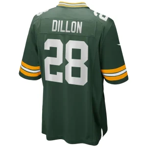 Aj dillon green bay packers nike game player jersey Green L
