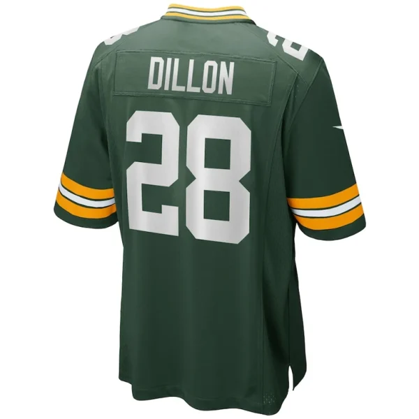 Aj dillon green bay packers nike game player jersey Green L
