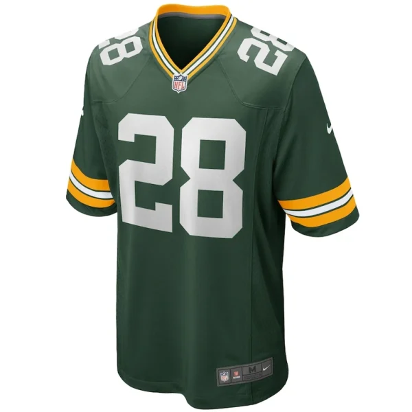 Aj dillon green bay packers nike game player jersey Green M