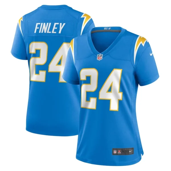 Aj finley los angeles chargers nike womens team game jersey Powder blue