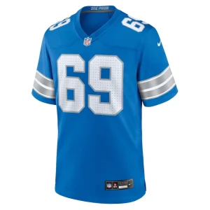 Al quadin muhammad detroit lions nike team game jersey Blue M