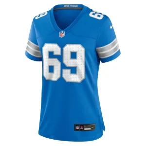 Al quadin muhammad detroit lions nike womens team game jersey Blue M