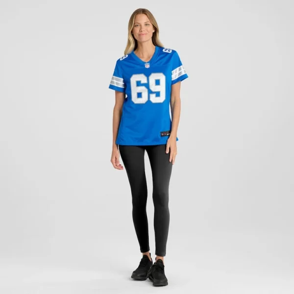 Al quadin muhammad detroit lions nike womens team game jersey Blue XL