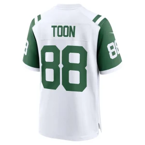Al toon new york jets nike classic alternate retired player game jersey White L