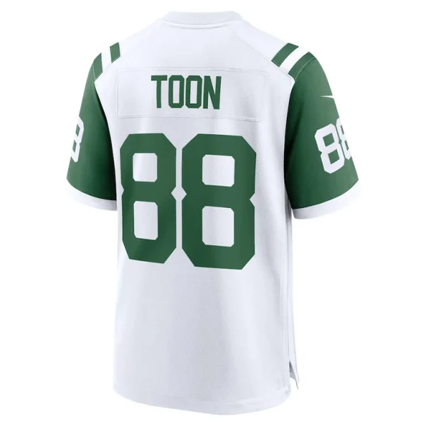 Al toon new york jets nike classic alternate retired player game jersey White L
