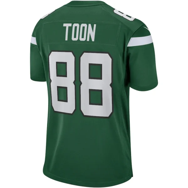 Al toon new york jets nike game retired player jersey Gotham green L