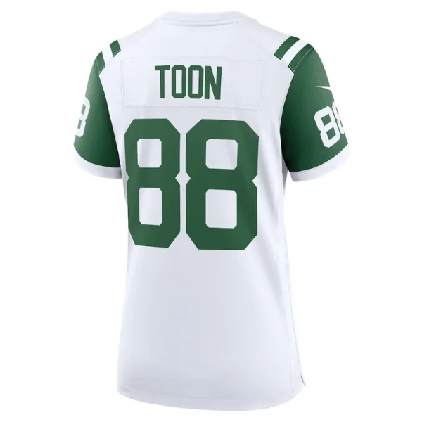 Al toon new york jets nike womens classic alternate retired player game jersey White L