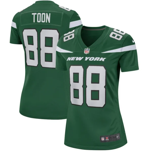 Al toon new york jets nike womens game retired player jersey Gotham green