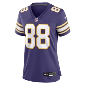 Alan page minnesota vikings nike womens classic retired player jersey Purple M