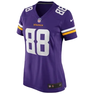 Alan page minnesota vikings nike womens game retired player jersey Purple M