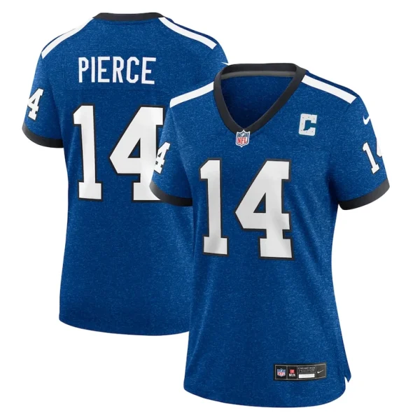 Alec pierce indianapolis colts nike womens indiana nights alternate game jersey Royal