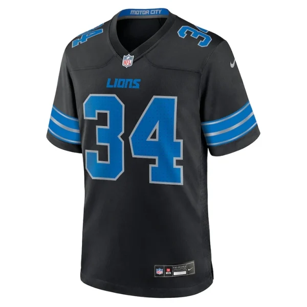 Alex anzalone detroit lions nike 2nd alternate game jersey Black M