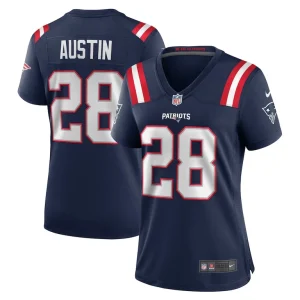 Alex austin new england patriots nike womens game jersey Navy