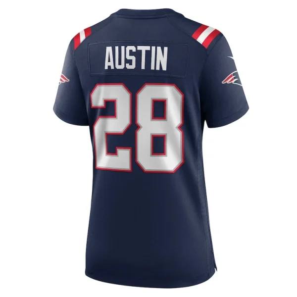 Alex austin new england patriots nike womens game jersey Navy L