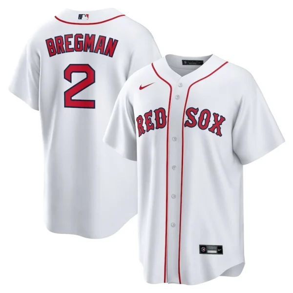 Alex bregman boston red sox nike home 1.0 replica player jersey White