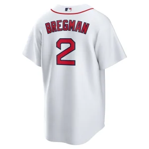 Alex bregman boston red sox nike home 1.0 replica player jersey White L