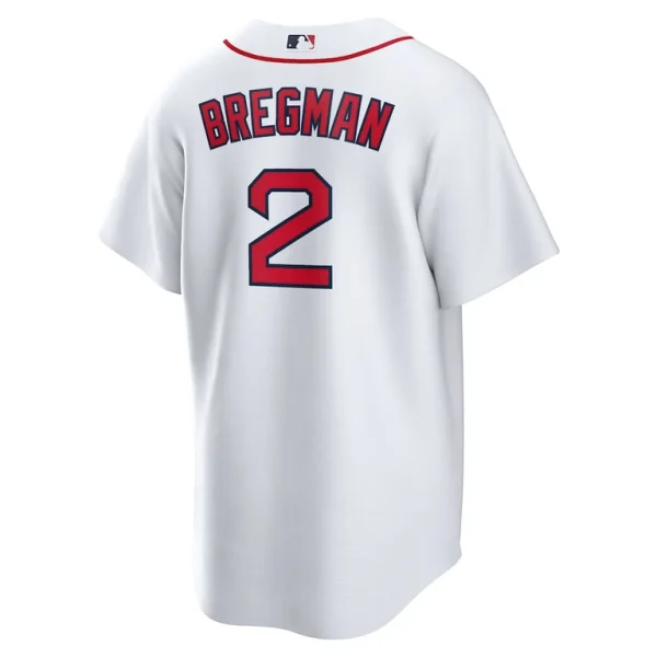Alex bregman boston red sox nike home 1.0 replica player jersey White L
