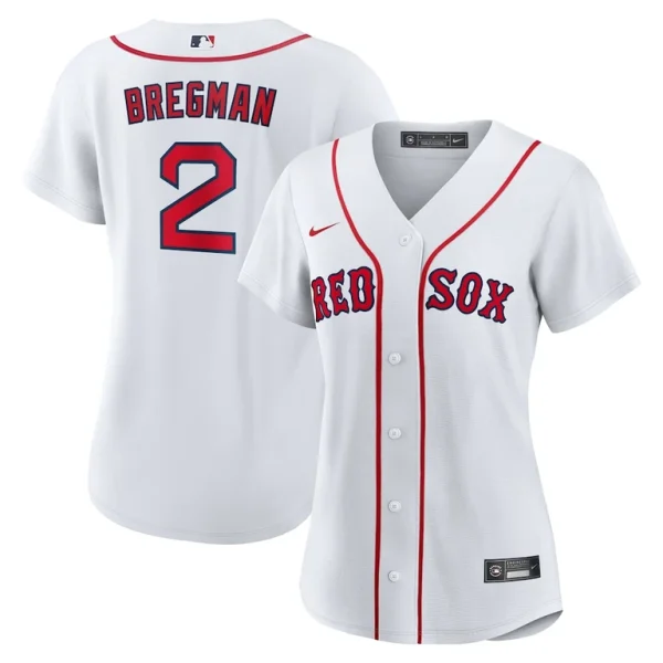 Alex bregman boston red sox nike womens home 1.0 replica player jersey White