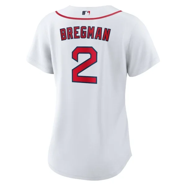 Alex bregman boston red sox nike womens home 1.0 replica player jersey White L
