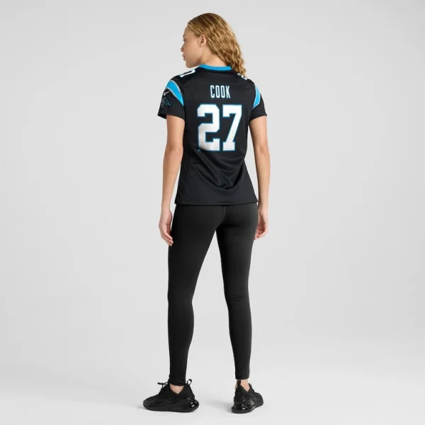 Alex cook carolina panthers nike womens game jersey Black 2XL