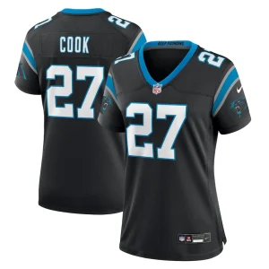Alex cook carolina panthers nike womens game jersey Black