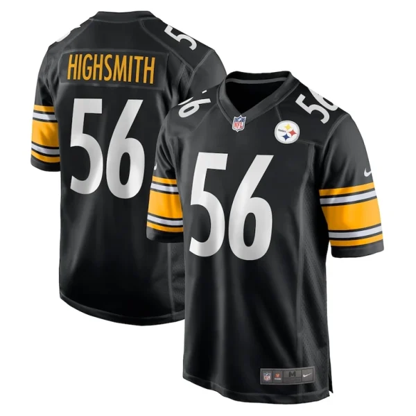 Alex highsmith pittsburgh steelers nike game jersey Black