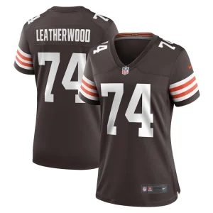 Alex leatherwood cleveland browns nike womens team game jersey Brown