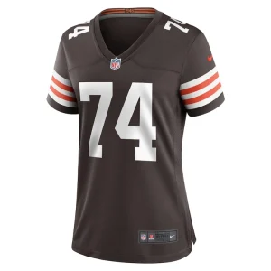 Alex leatherwood cleveland browns nike womens team game jersey Brown M