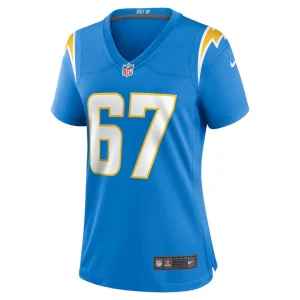 Alex leatherwood los angeles chargers nike womens team game jersey Powder blue M