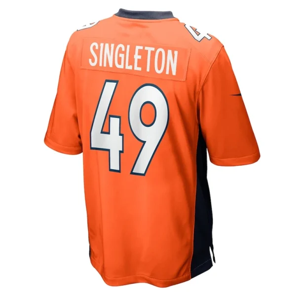 Alex singleton denver broncos nike game player jersey Orange L
