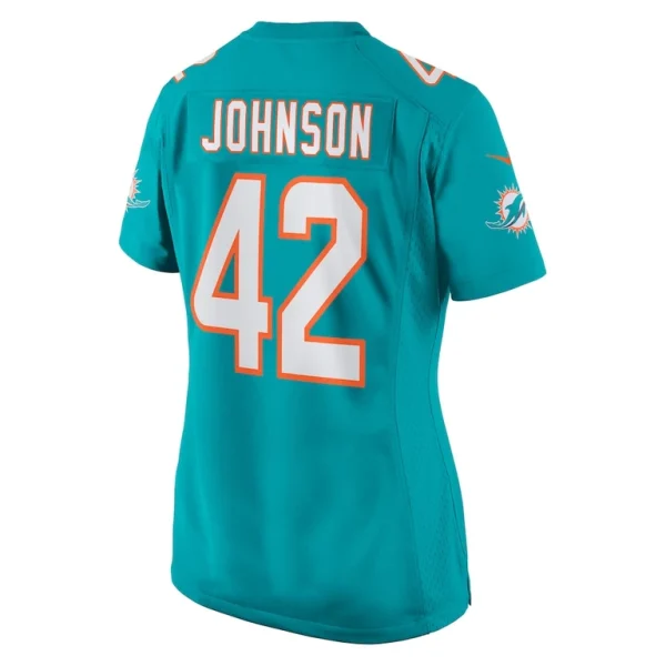 Alexander johnson miami dolphins nike womens game jersey Aqua L