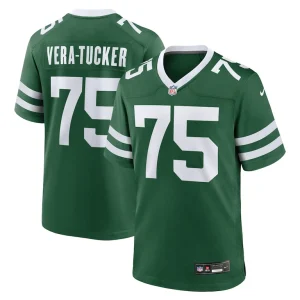 Alijah vera tucker new york jets nike team game jersey Legacy green