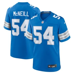 Alim mcneill detroit lions nike team game jersey Blue