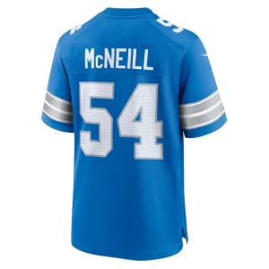 Alim mcneill detroit lions nike team game jersey Blue L