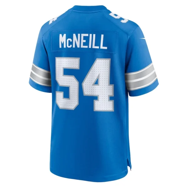 Alim mcneill detroit lions nike team game jersey Blue L