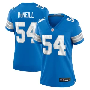 Alim mcneill detroit lions nike womens team game jersey Blue