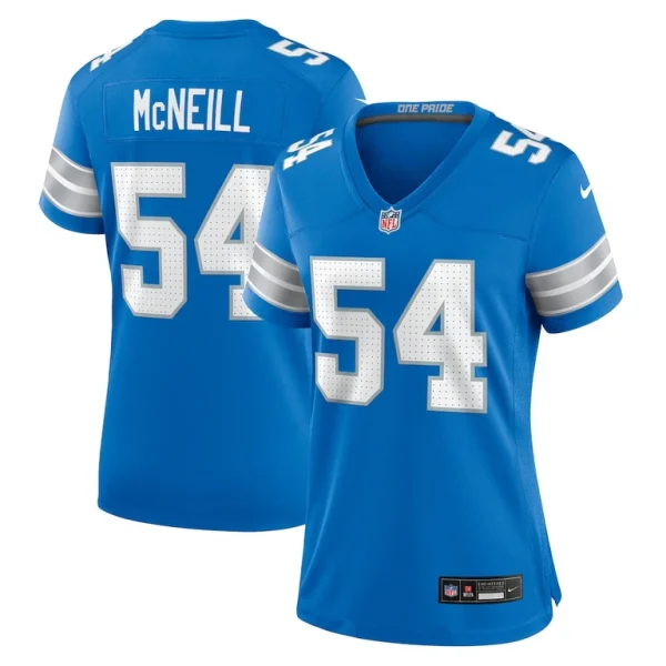 Alim mcneill detroit lions nike womens team game jersey Blue