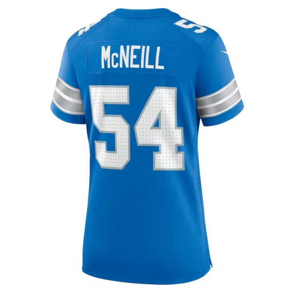 Alim mcneill detroit lions nike womens team game jersey Blue L