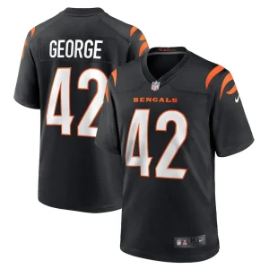 Allan george cincinnati bengals nike game player jersey Black