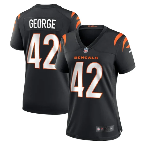 Allan george cincinnati bengals nike womens game player jersey Black