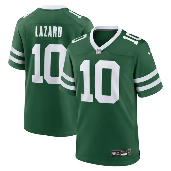 Allen lazard new york jets nike team game jersey Legacy green