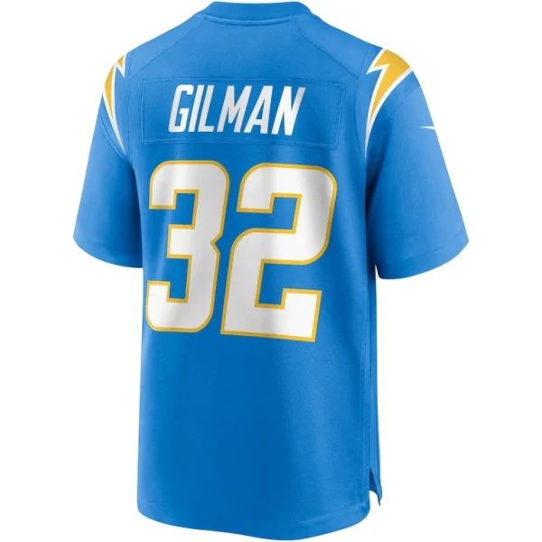 Alohi gilman los angeles chargers nike game jersey Powder blue L
