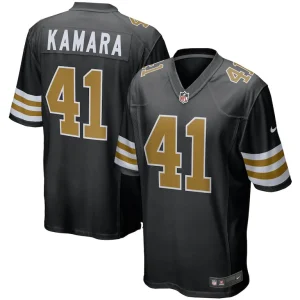 Alvin kamara new orleans saints nike alternate game jersey Black