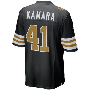 Alvin kamara new orleans saints nike alternate game jersey Black L