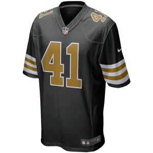 Alvin kamara new orleans saints nike alternate game jersey Black M