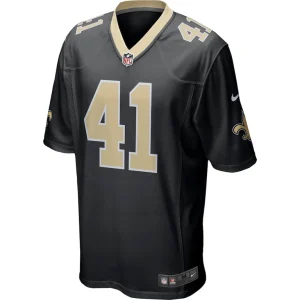 Alvin kamara new orleans saints nike game jersey Black M